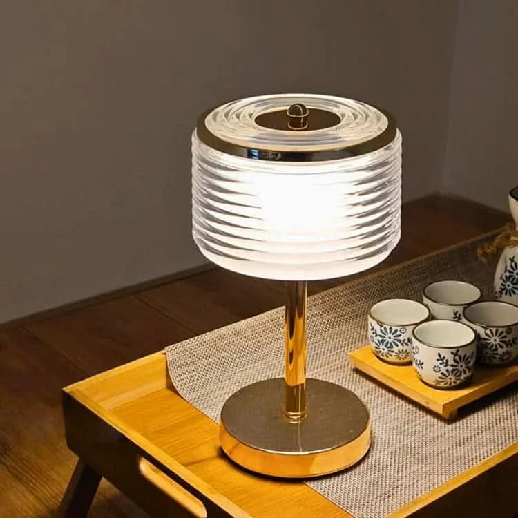 Skorter | LED Ring Table Lamp with Multi-Layer Shade