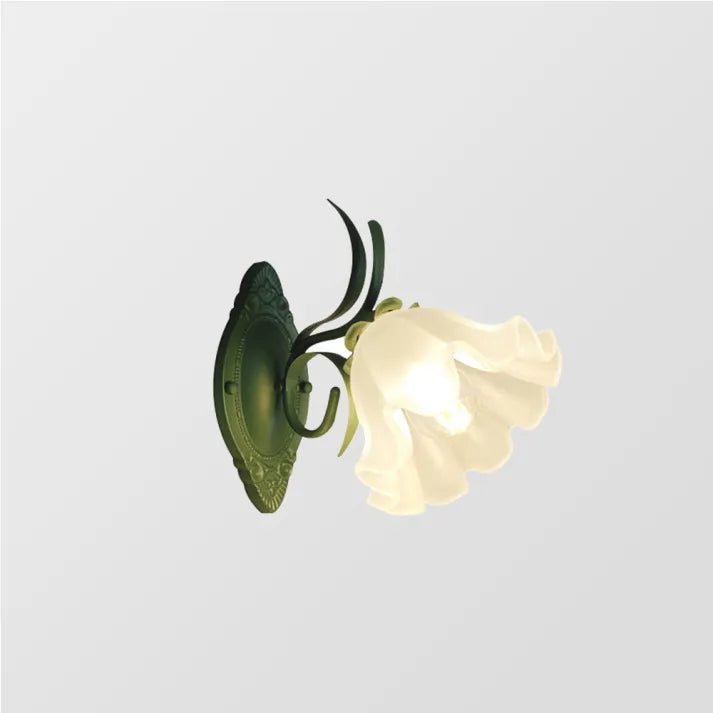Skorter | LED Lily of the Valley Flower Wall Lamp - Decorative Floral Light Fixture for Living Room & Bedroom Decor