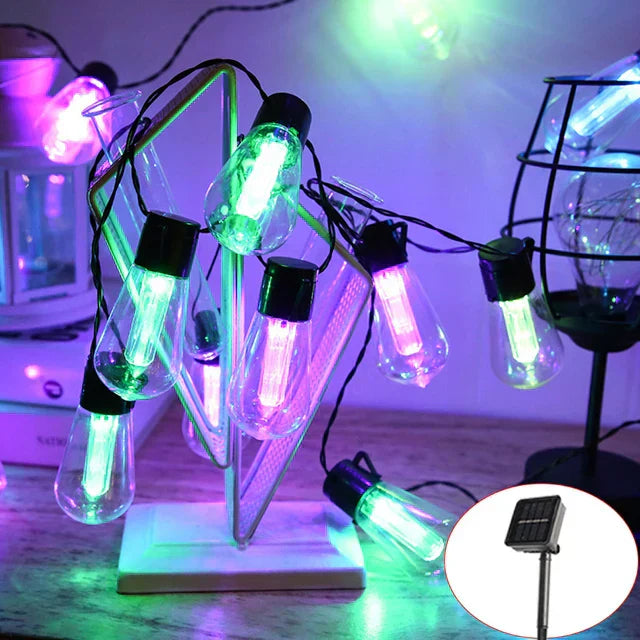 Skorter | LumiFest - Weather-resistant Solar LED Light Tubes for Outdoor – Sustainable & Energy-saving Garden Lighting