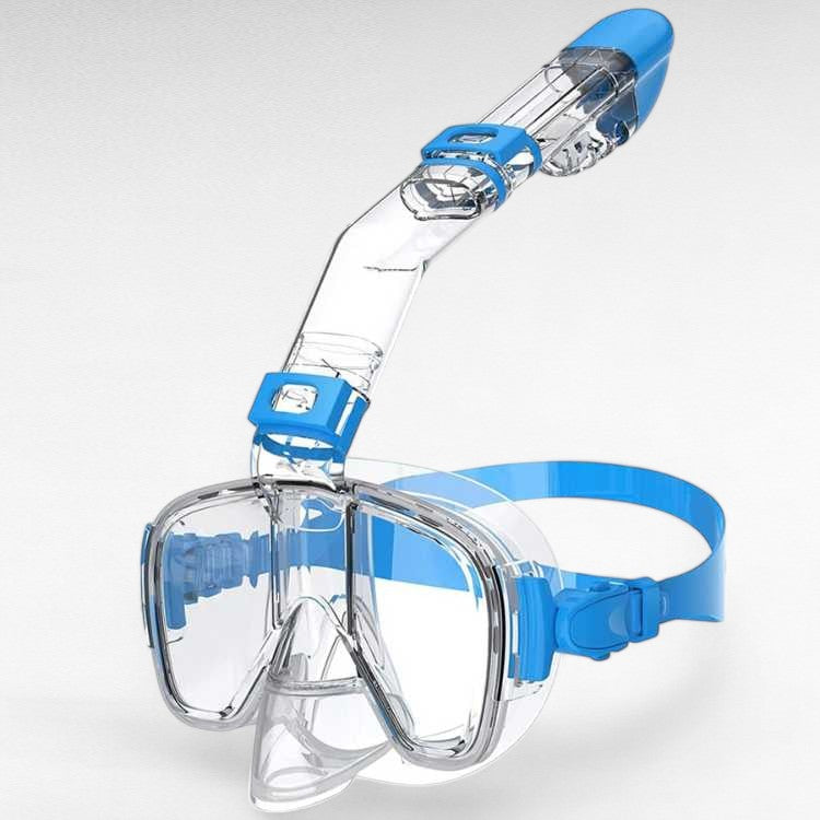 Skorter | Foldable Snorkel Mask with Anti-Fog Lens and Adjustable Strap for Easy Underwater Exploration