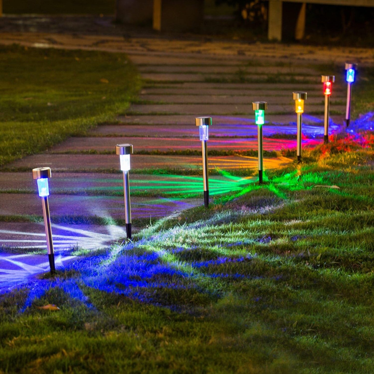 Skorter | 10-Pack: Outdoor Solar Landscape Lawn Lights