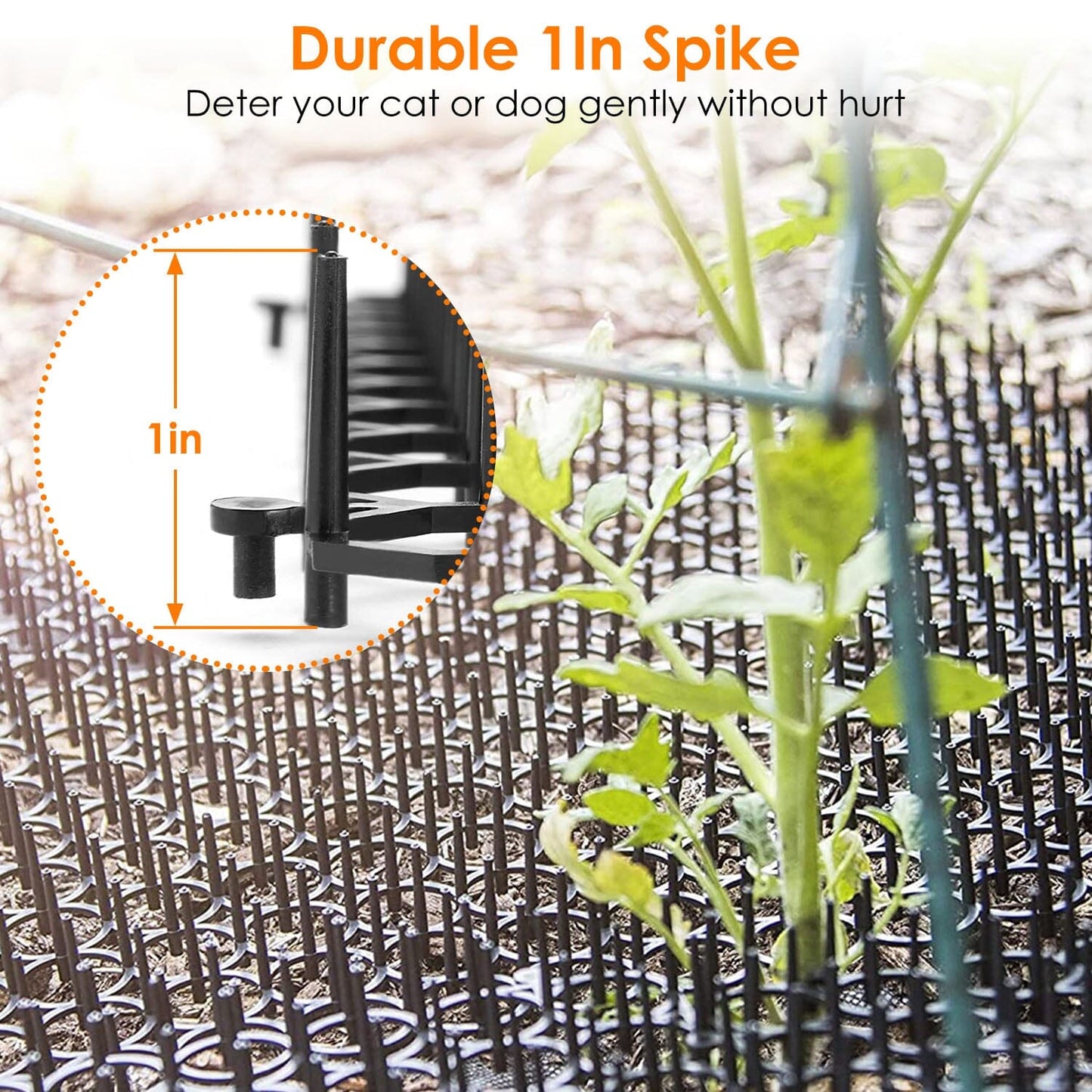 Skorter | 10-Bit: Cat Repellent Scat Mat with Spikes