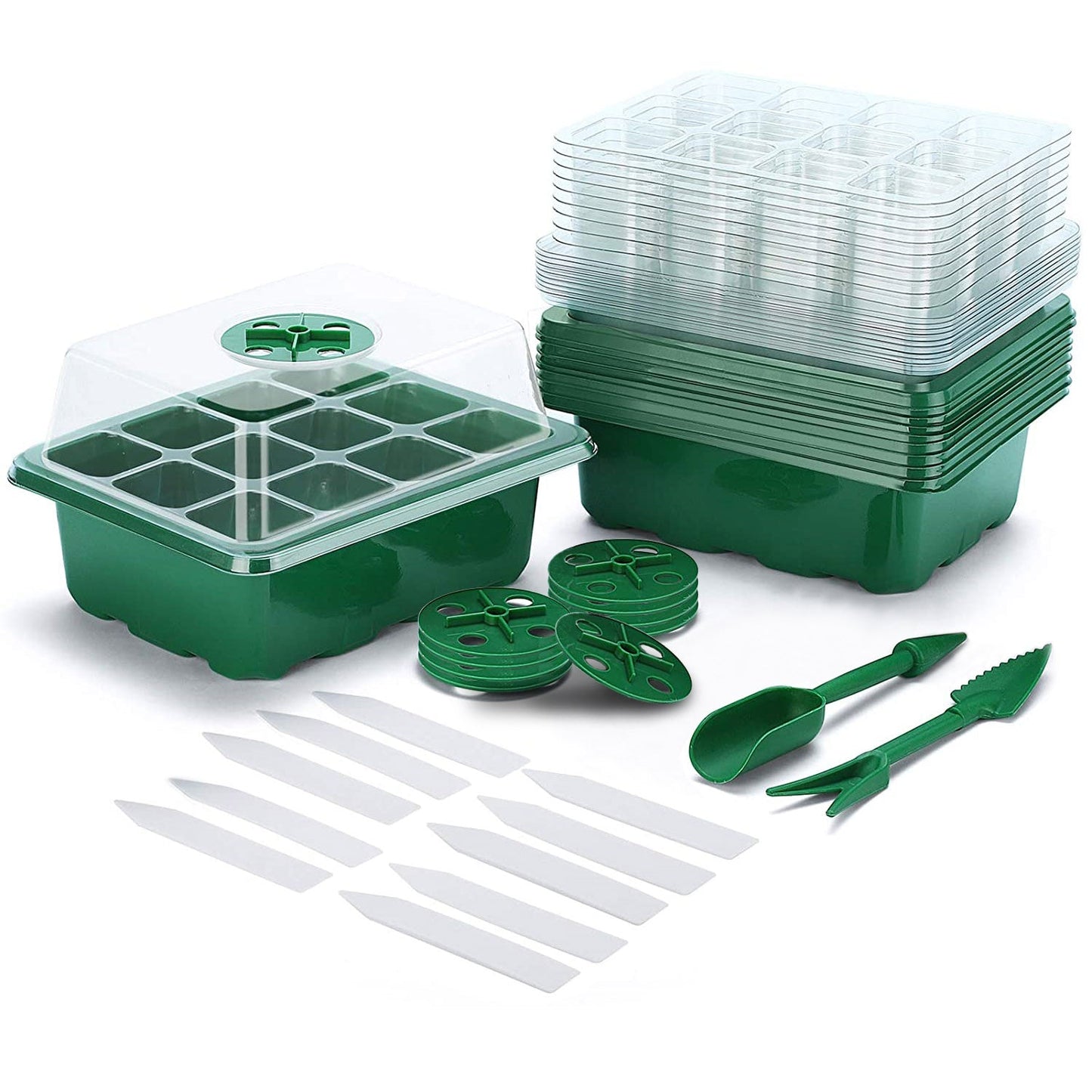 Skorter | 10-piece: Reusable seed starting tray set