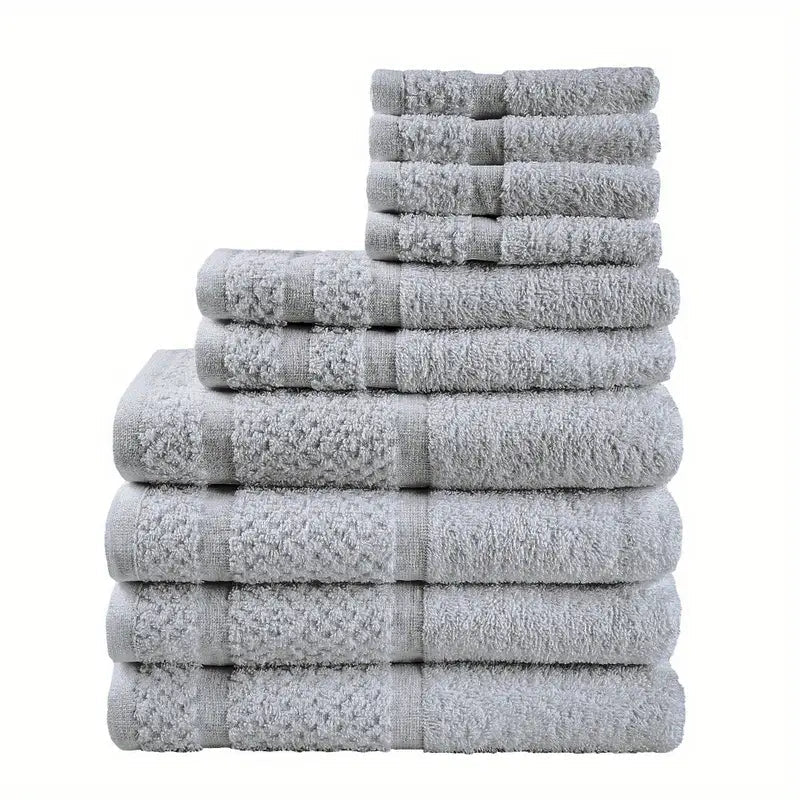 Skorter | 10-piece: Towel set with upgraded softness and durability