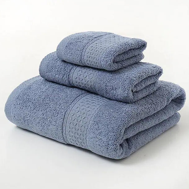 Skorter | 100% Cotton Premium Ring Spun Towel Set