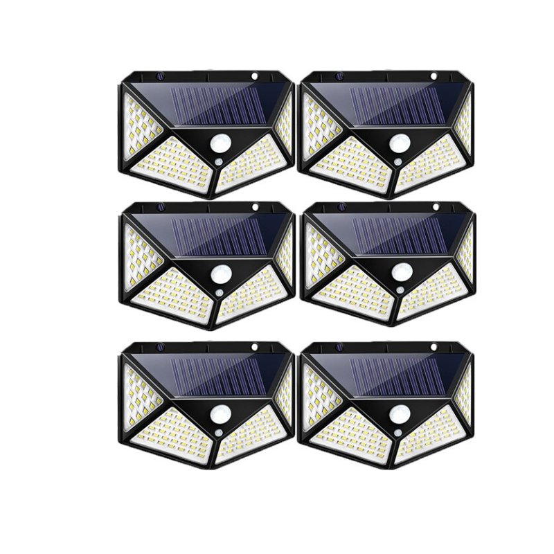 100 LED Solar Power Motion Sensor Wall Light - SKØRTER