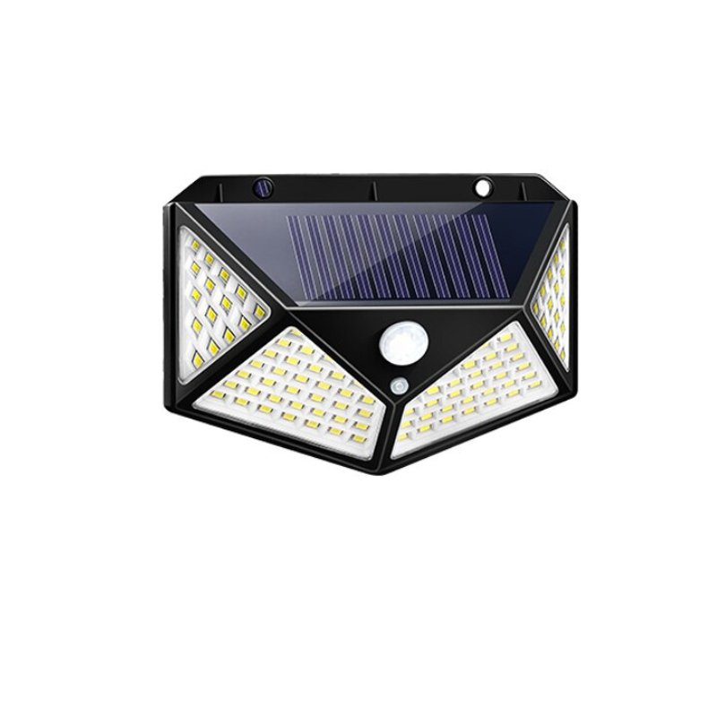 100 LED Solar Power Motion Sensor Wall Light - SKØRTER