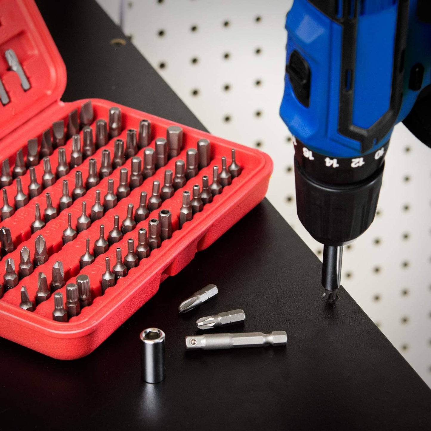 Skorter | 100 pieces: Neiko 10048A Premium Safety Bits Set