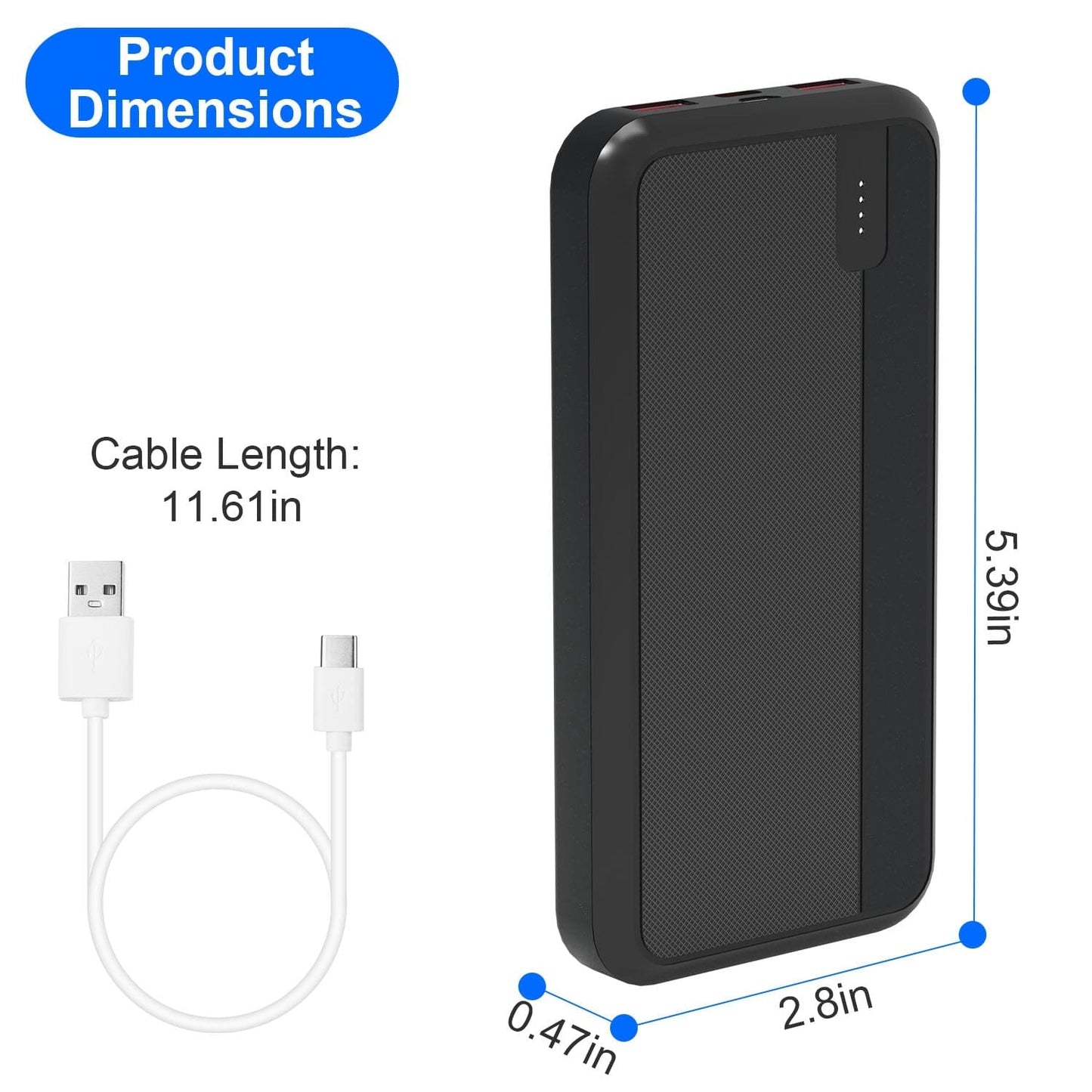 Skorter | 10000mAh or 20000mAh PD22.5W Fast Charging Portable Power Bank