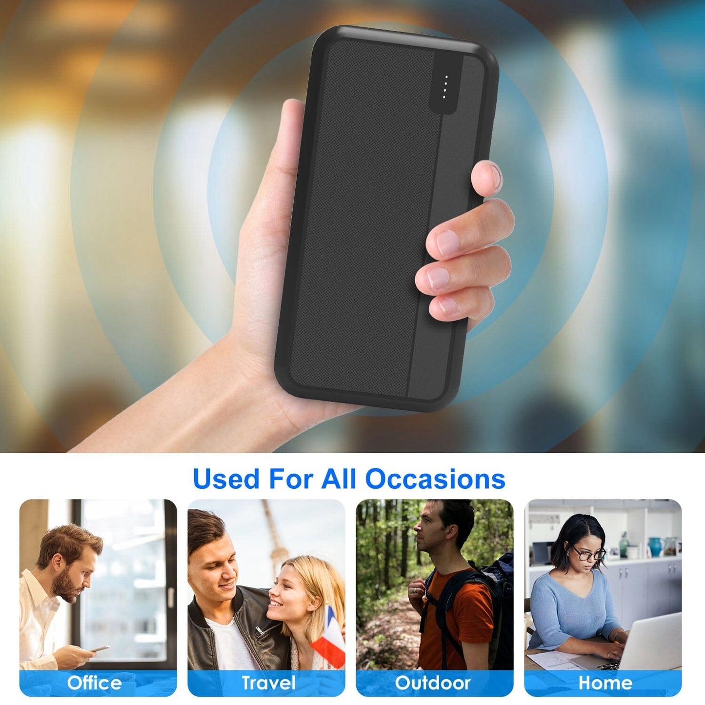 Skorter | 10000mAh or 20000mAh PD22.5W Fast Charging Portable Power Bank