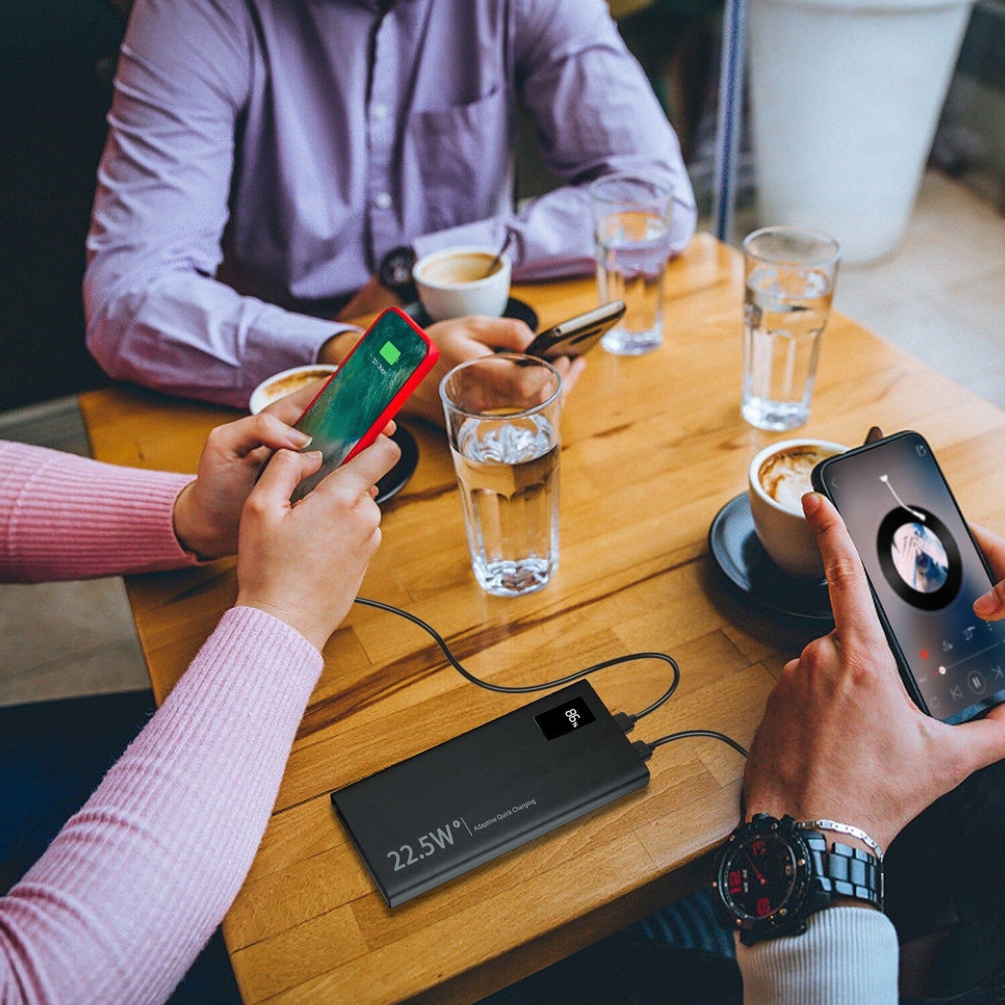 Skorter | 10000mAh Power Bank Portable Charger External Battery Pack