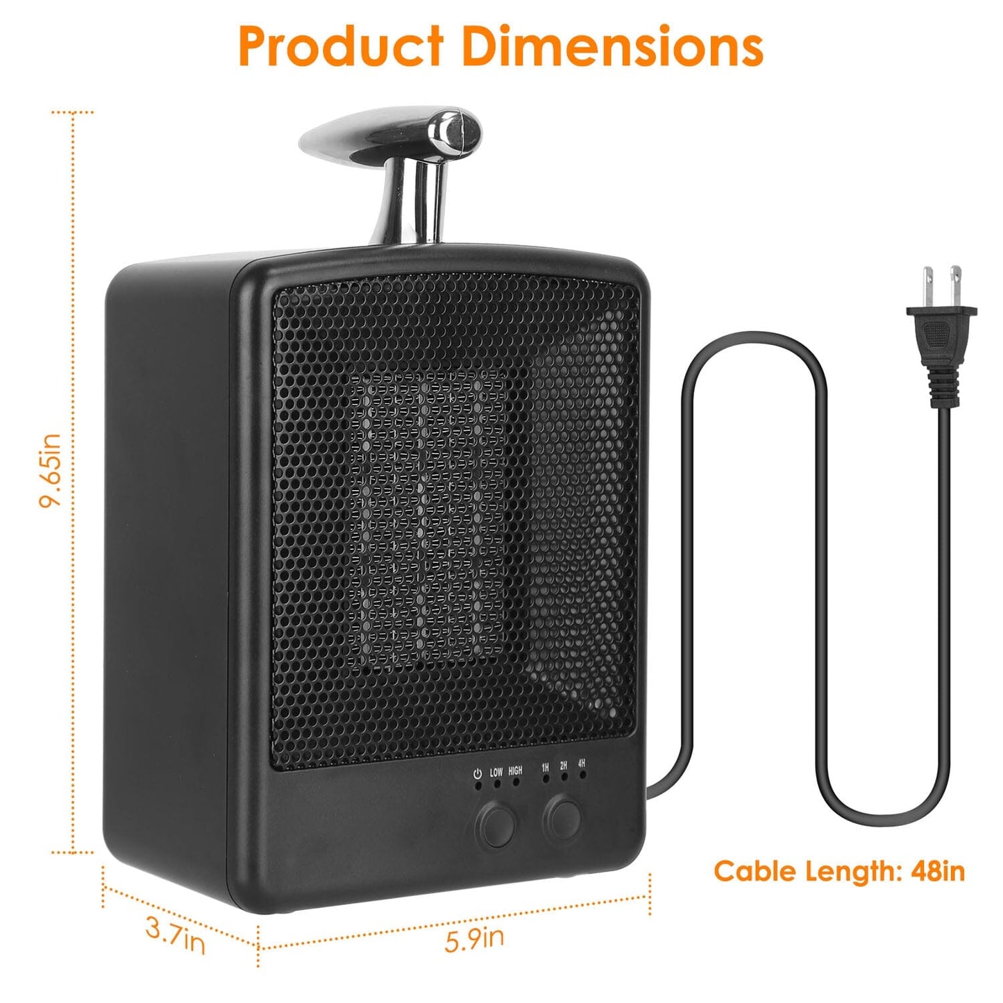 Skorter | 1000W Portable Electric Room Heater