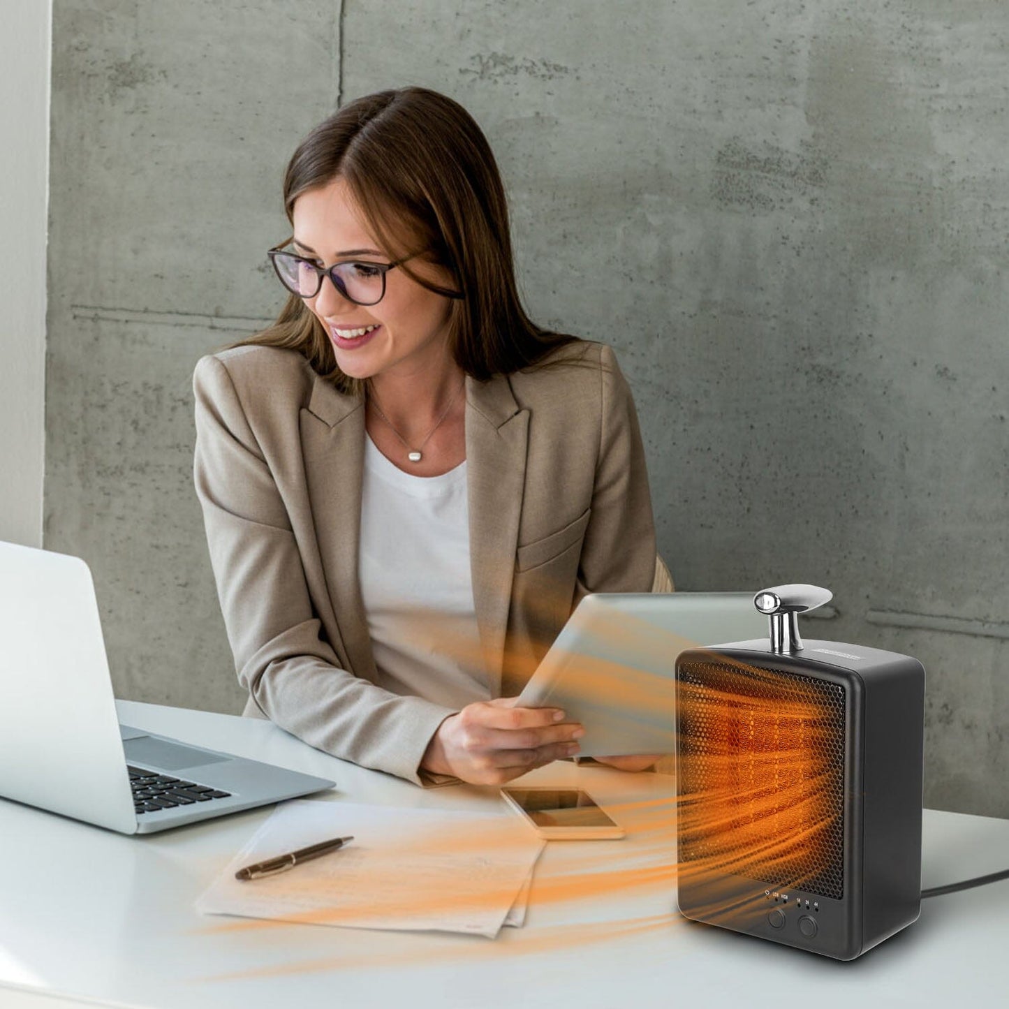 Skorter | 1000W Portable Electric Room Heater