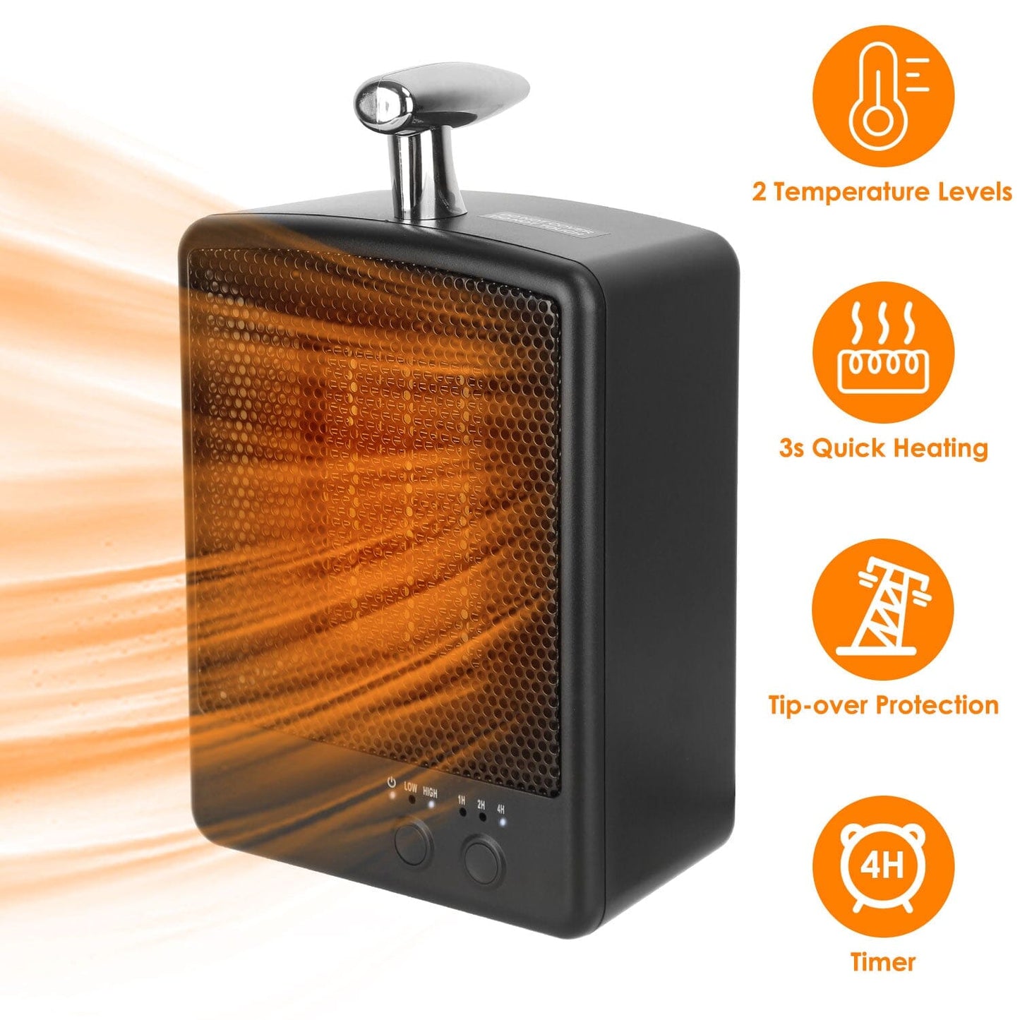 Skorter | 1000W Portable Electric Room Heater