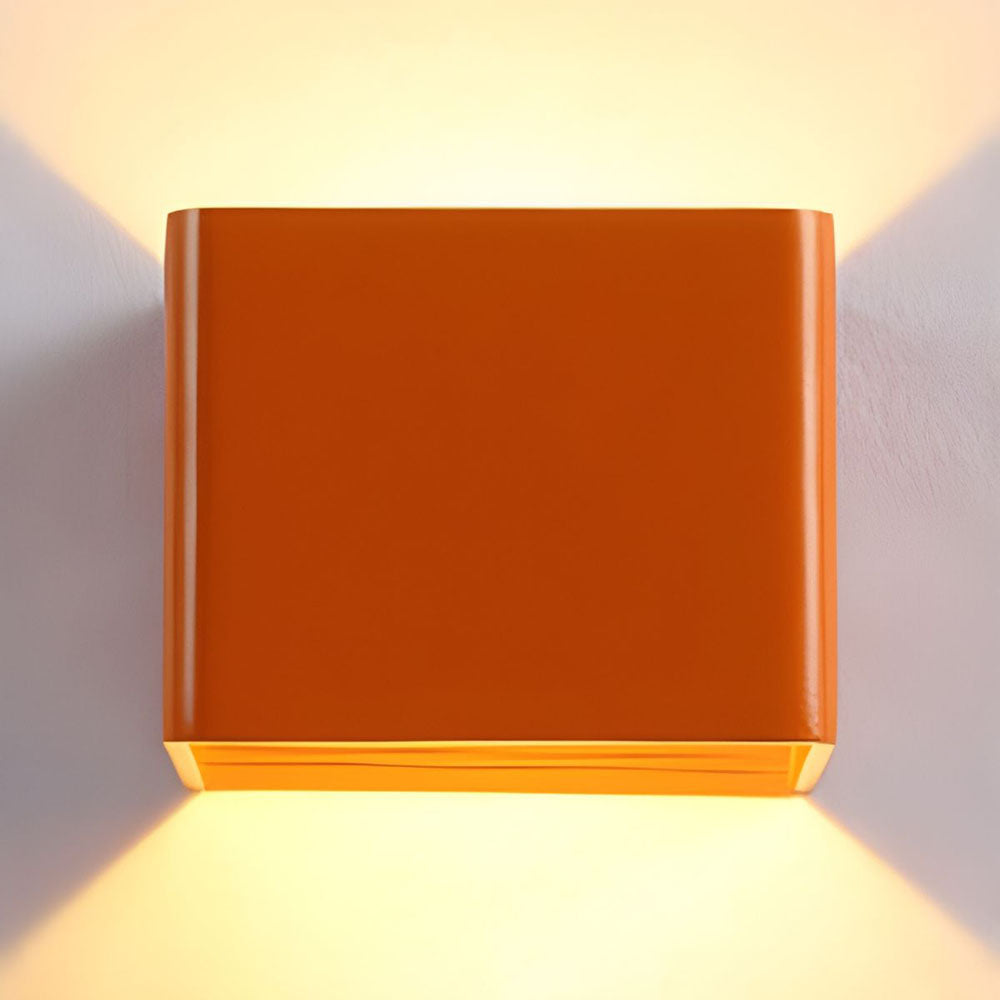 Skorter | Laurion – Modern Cube Wall Lamp | LED Ambient Lighting for Living Room & Bedroom