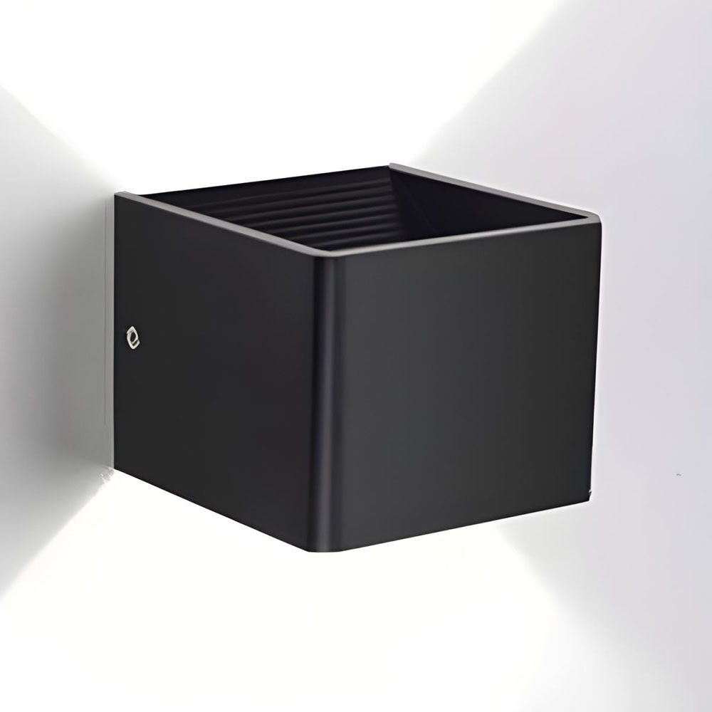 Skorter | Laurion – Modern Cube Wall Lamp | LED Ambient Lighting for Living Room & Bedroom