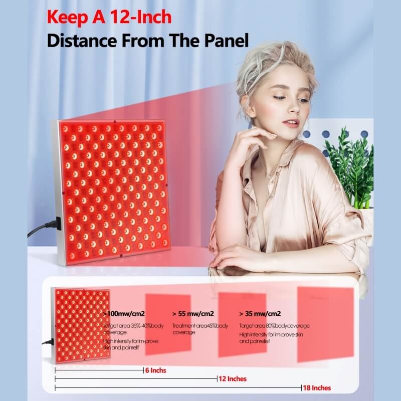Skorter | Infrared Red Light Photherapy Therapy Lamp Machine for Psoriasis and Rosacea