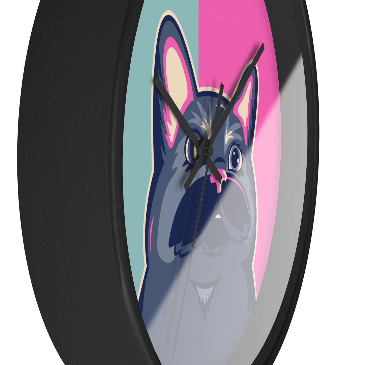 Skorter | Cat Color Block Wall clock