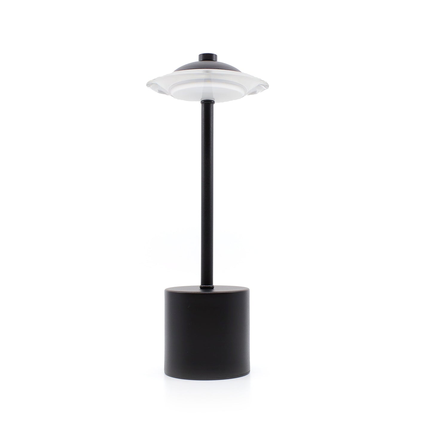 Skorter | Glow Spaceship Rechargeable Table Lamp // Black