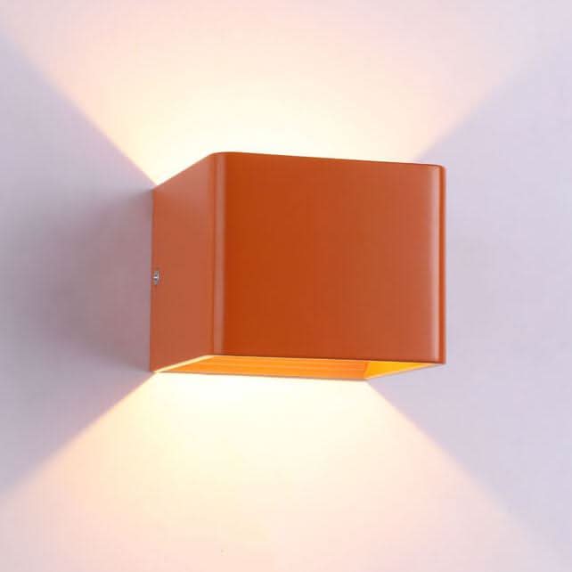 Skorter | Luxorlight - Stylish Square LED Wall Lamps in Aluminum