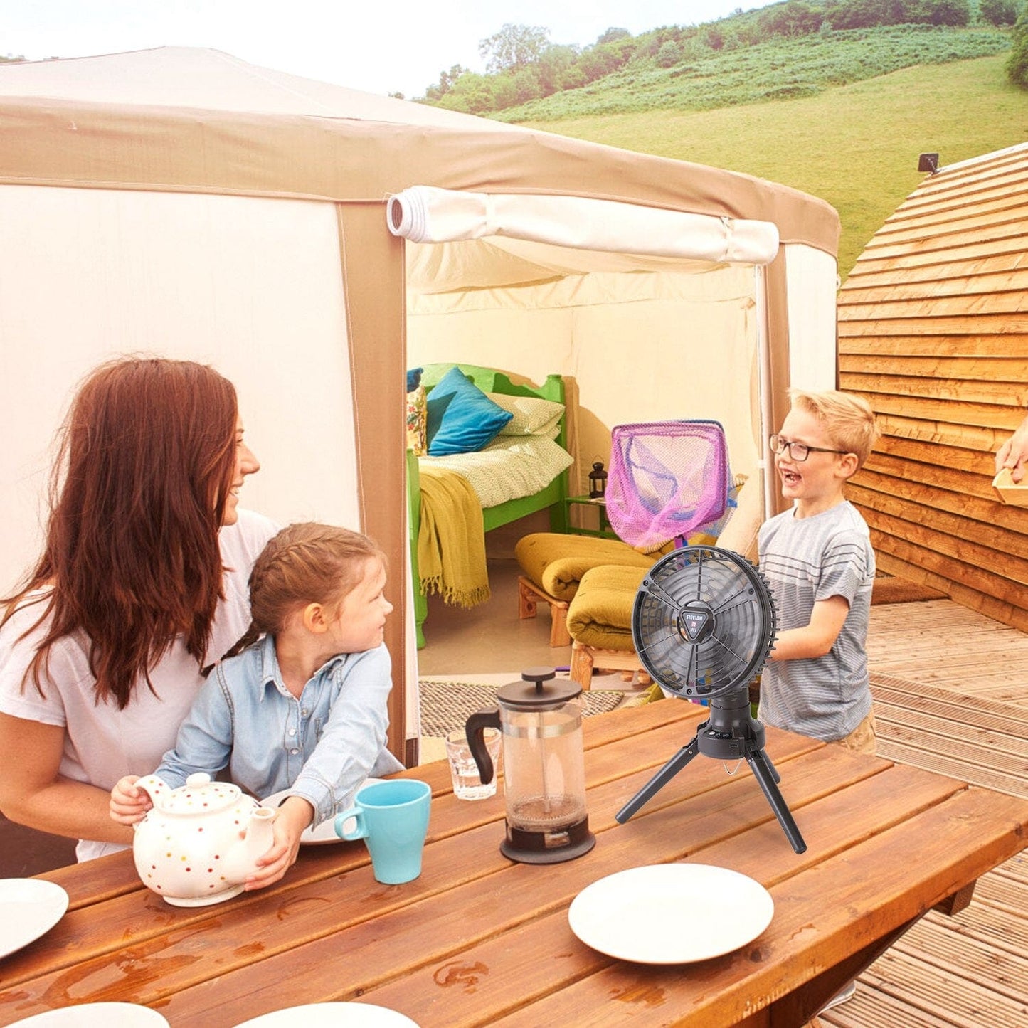 Skorter | 10400 mAh Portable Camping Fan