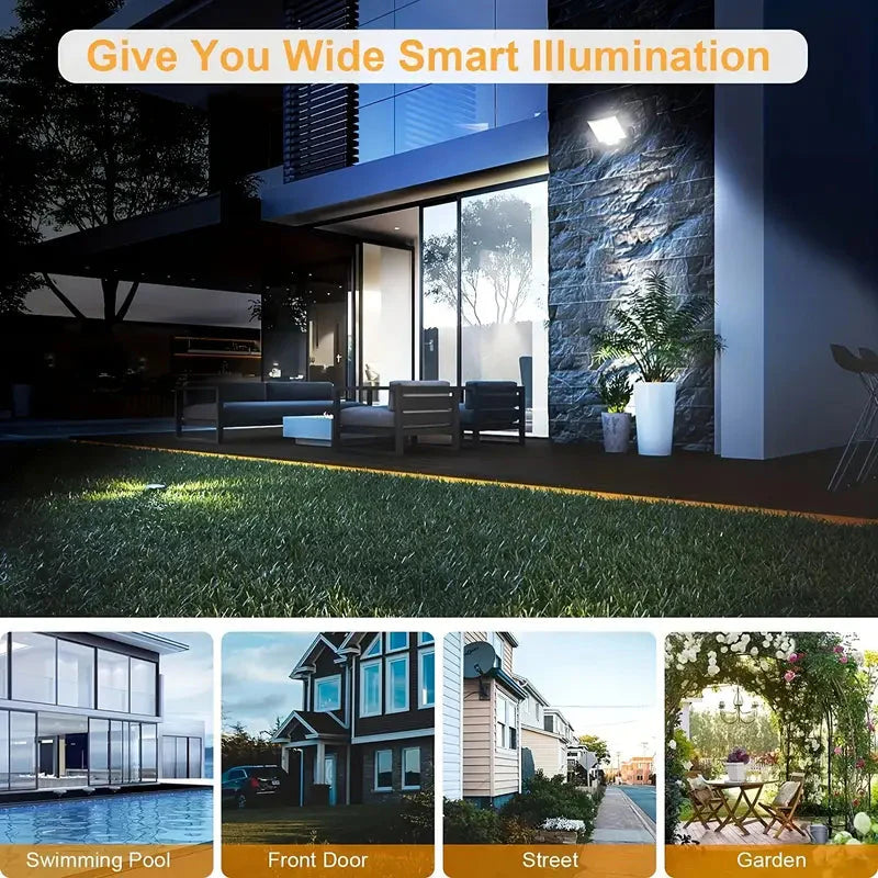 Skorter | 106 LED Safety Light Twilight To Dawn 270° Wide Beam Angle Outdoor Lighting