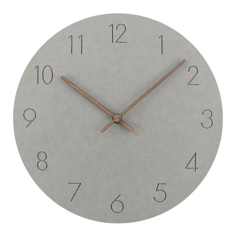 Skorter | Minimalist Norwegian Wall Decoration Silent Clock 29 cm