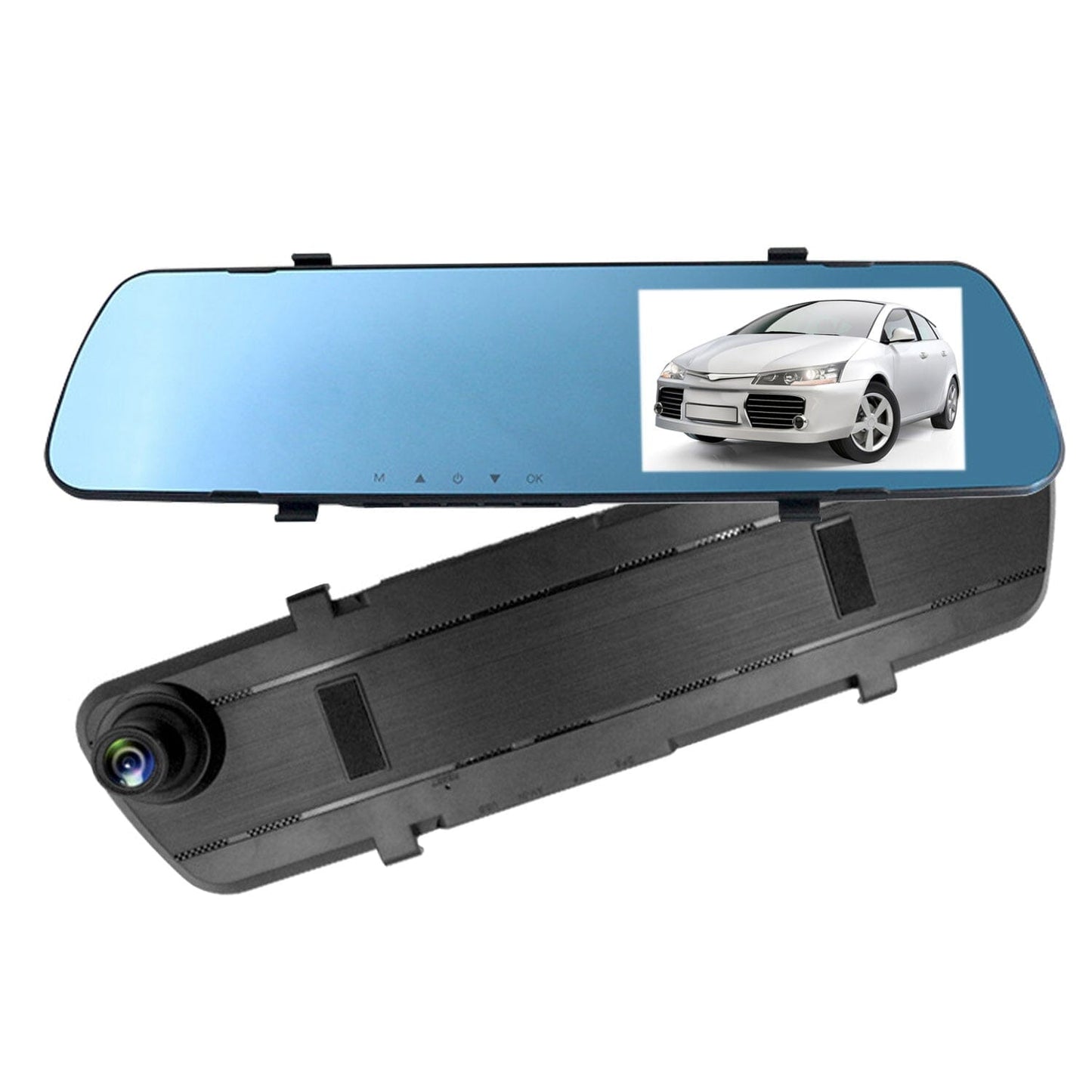 Skorter | 1080P Car DVR 4.3 inch Dash Cam with 140° Angle Loop Recording