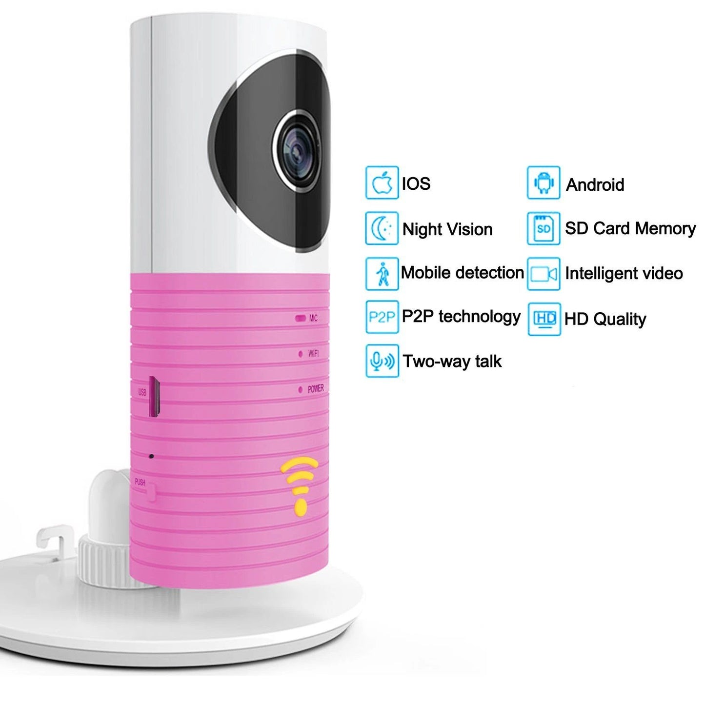 Skorter | 1080P HD IP Wireless Smart WiFi CCTV Camera Video Baby Monitor Camera
