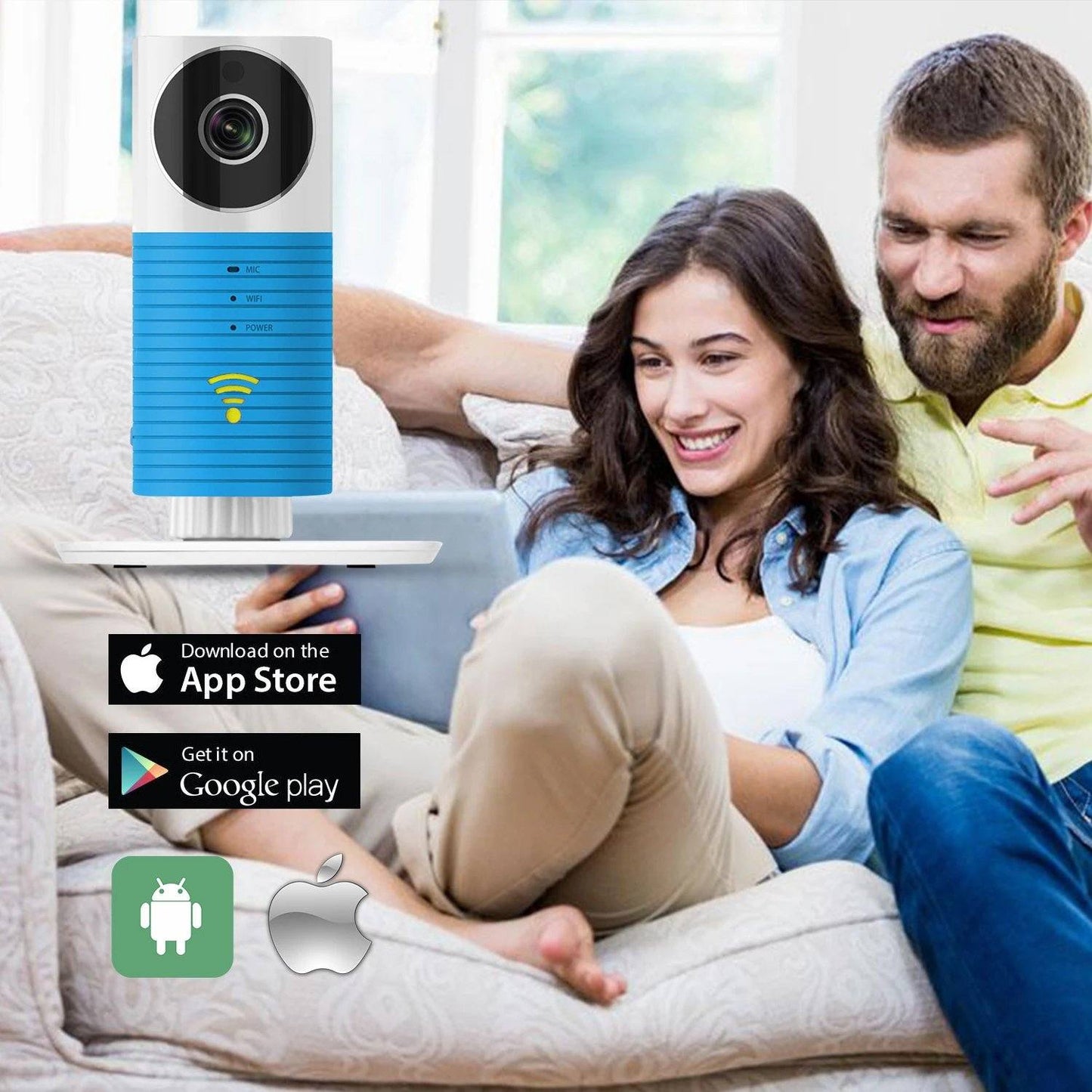 Skorter | 1080P HD IP Wireless Smart WiFi CCTV Camera Video Baby Monitor Camera