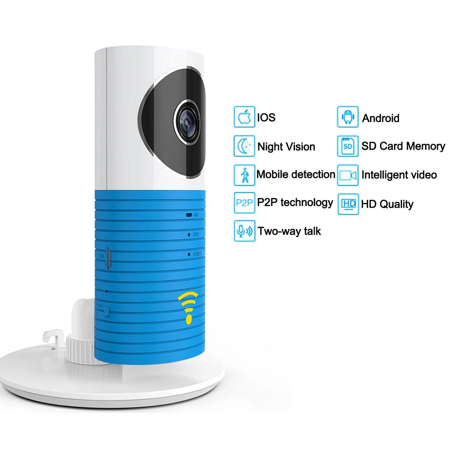 Skorter | 1080P HD IP Wireless Smart WiFi CCTV Camera Video Baby Monitor Camera