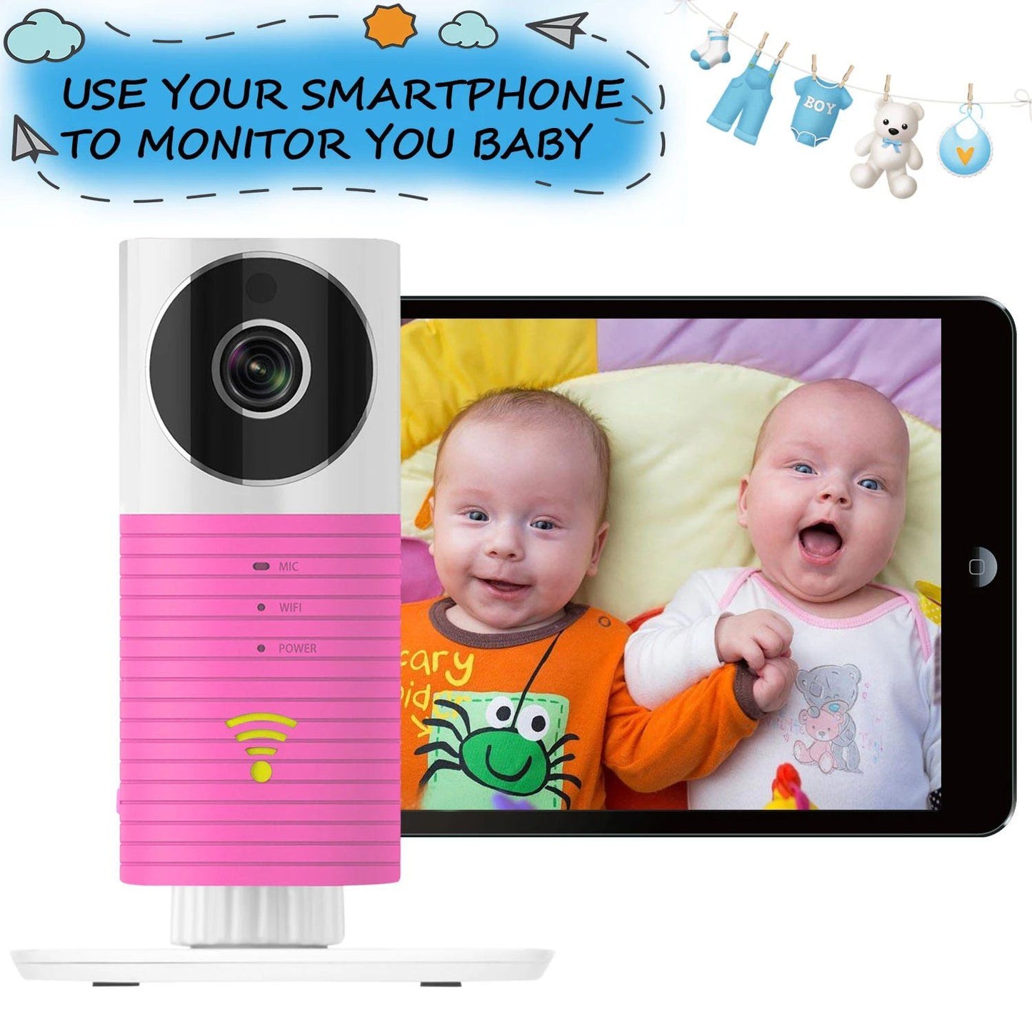 Skorter | 1080P HD IP Wireless Smart WiFi CCTV Camera Video Baby Monitor Camera