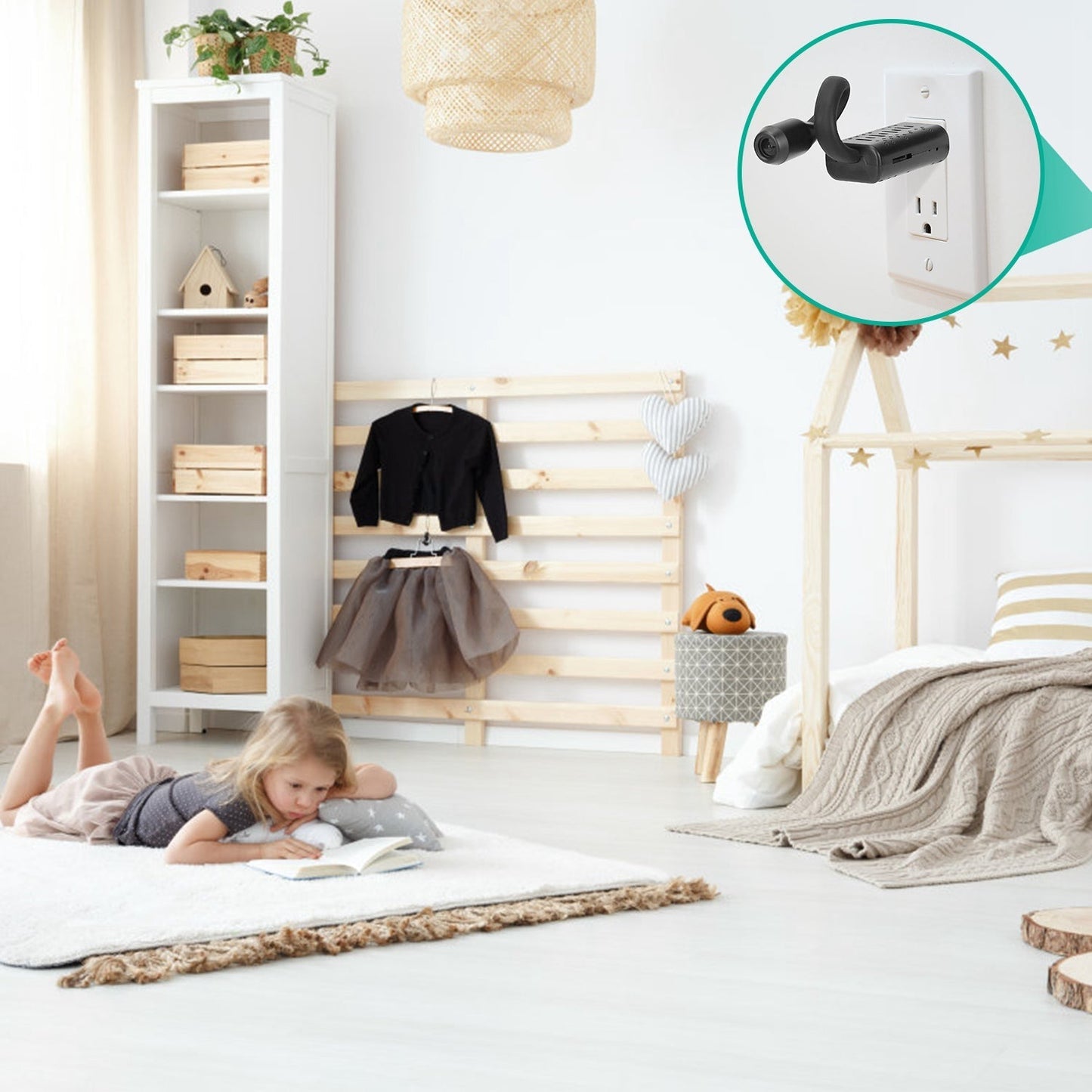 Skorter | 1080P HD Mini USB IP Camera Motion Detection