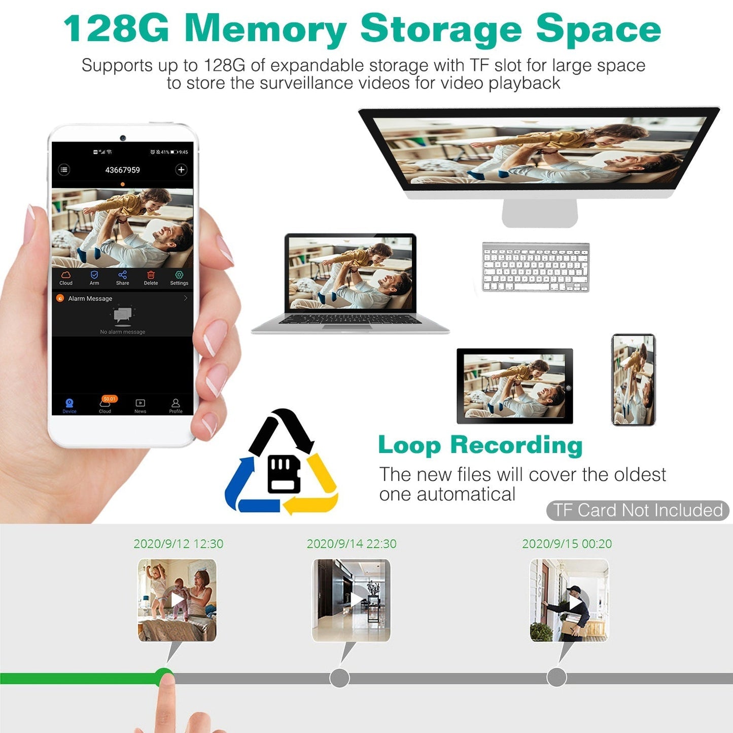 Skorter | 1080P HD Mini USB IP Camera Motion Detection