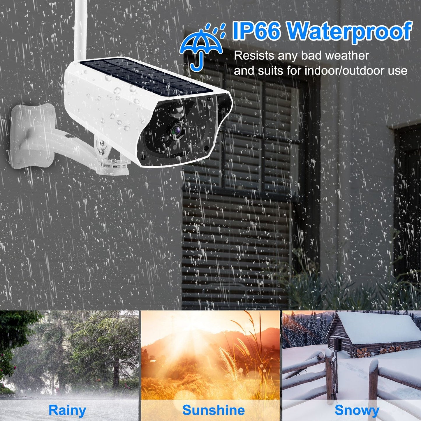 Skorter | 1080P Solar Powered Wifi IP Camera