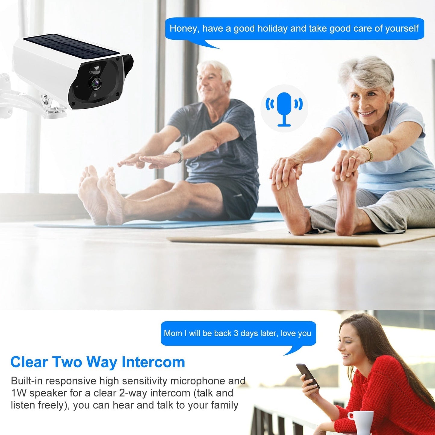 Skorter | 1080P Solar Powered Wifi IP Camera
