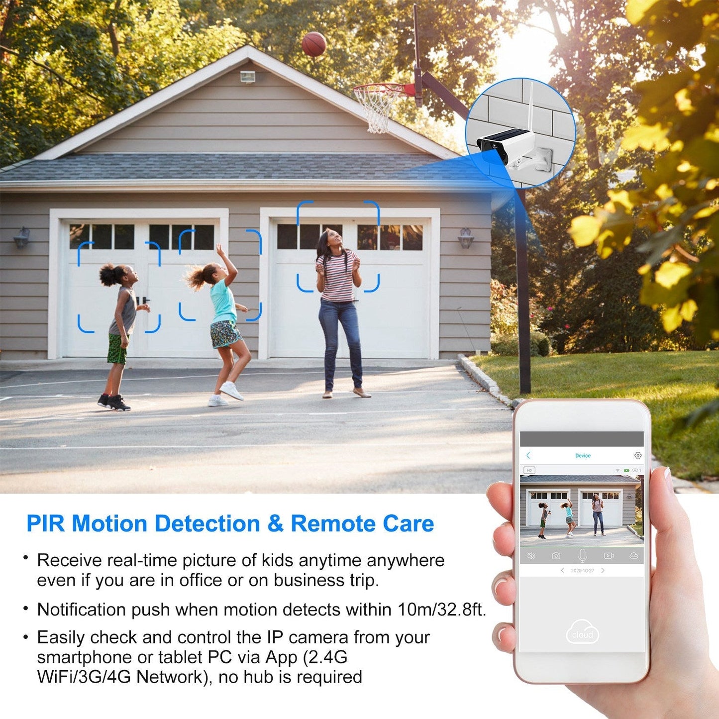 Skorter | 1080P Solar Powered Wifi IP Camera