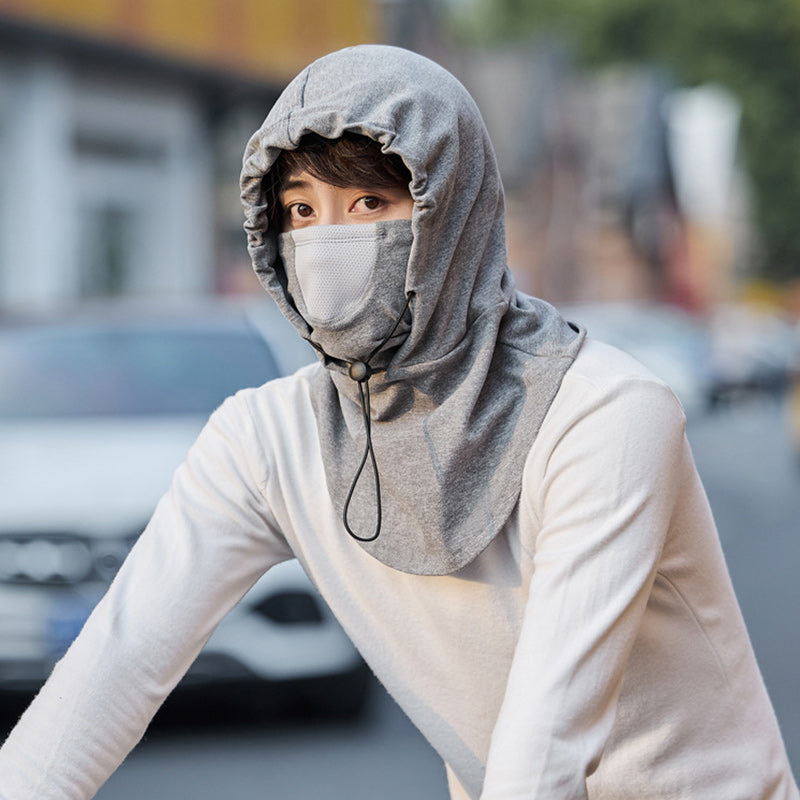 skorter | Hooded Face Mask With Neck Warmer For Cycling