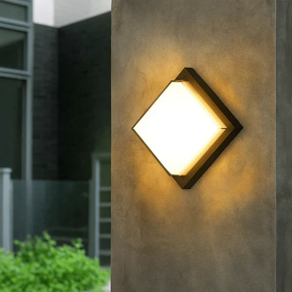 Skorter | Outdoor Wall Light | Waterproof LED Lantern with PIR Motion Sensor | Ideal for Patios, Porches & Walkways
