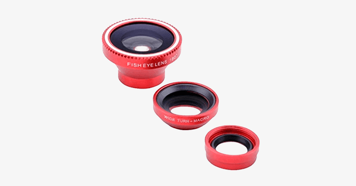 Skorter | 3-piece camera lens attachment set for smartphones – Take better pictures!