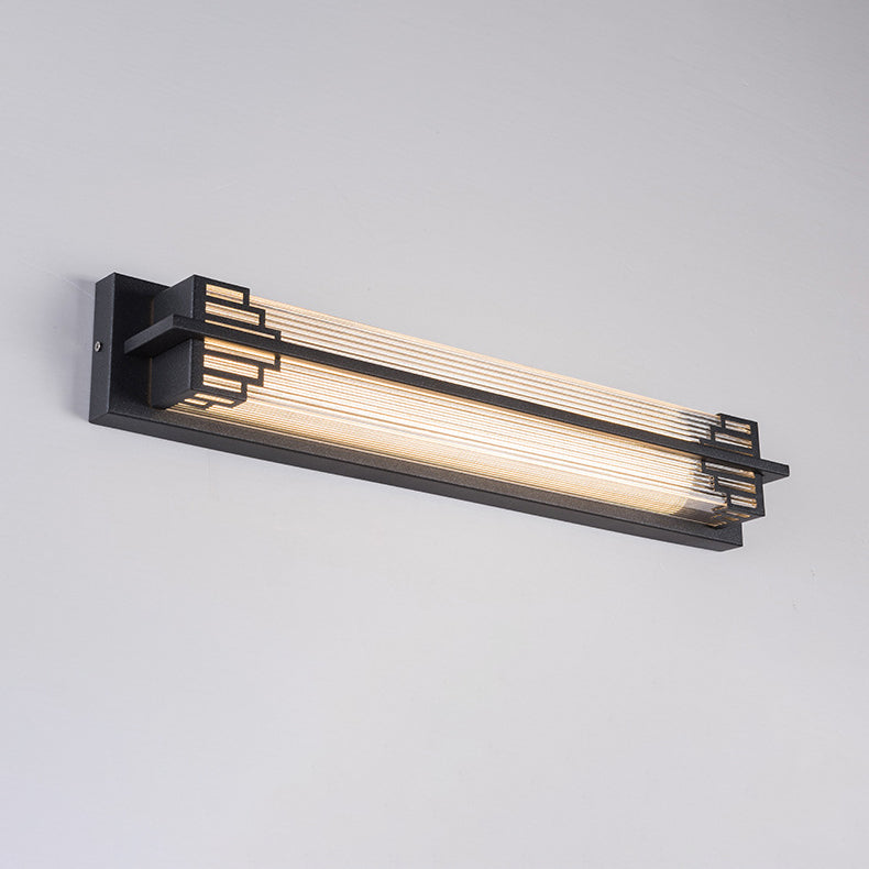 Skorter | LumaRay Waterproof LED Wall Light | Stainless Steel Glass | Rectangular | Outdoor Lighting Terrace