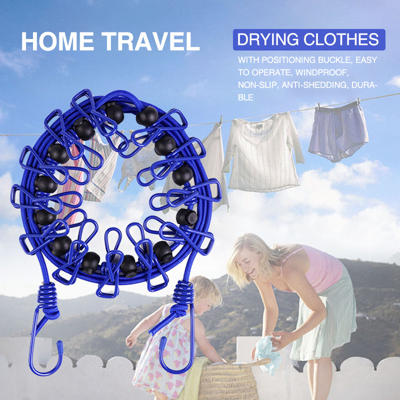 skorter | Portable Elastic Travel Clothes Rack