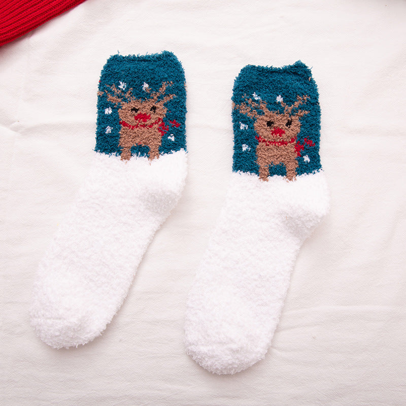 Skorter | Christmas warm socks - 12 pairs