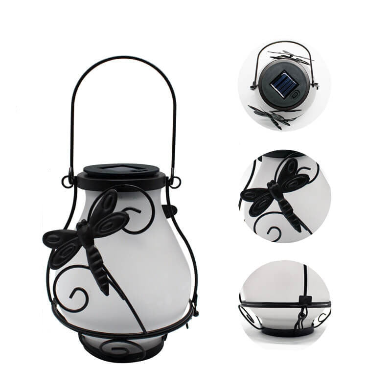 Skorter | Solar Retro Lantern LED Decorative Outdoor Lighting Waterproof Garden Hanging Light