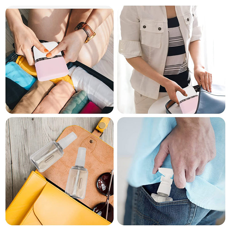 Skorter | Shampoo Dispenser, Portable Travel Bottle Set