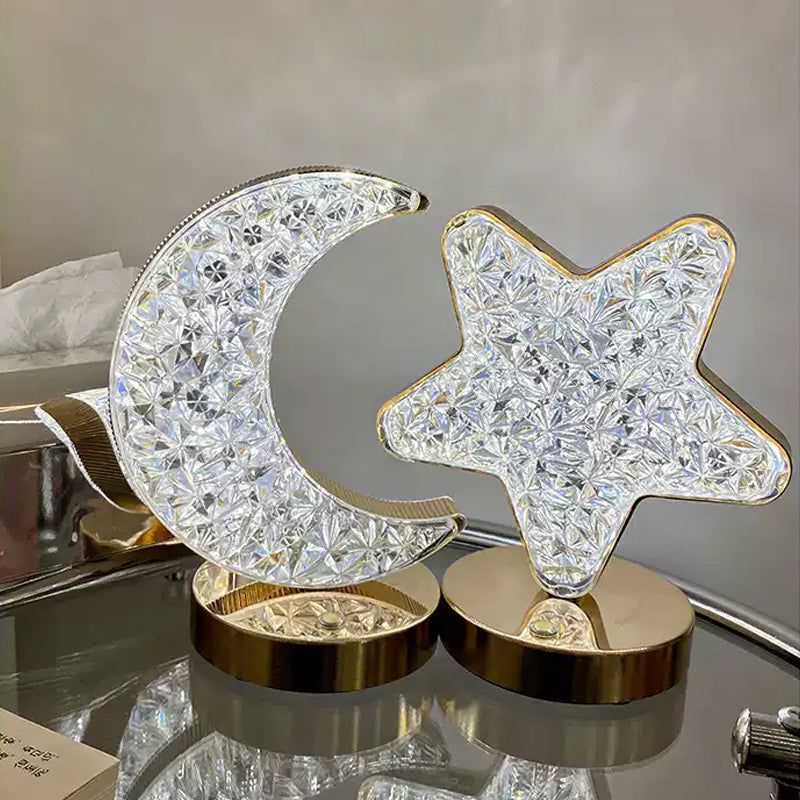 skorter | Star Moon Metal Table Lamp
