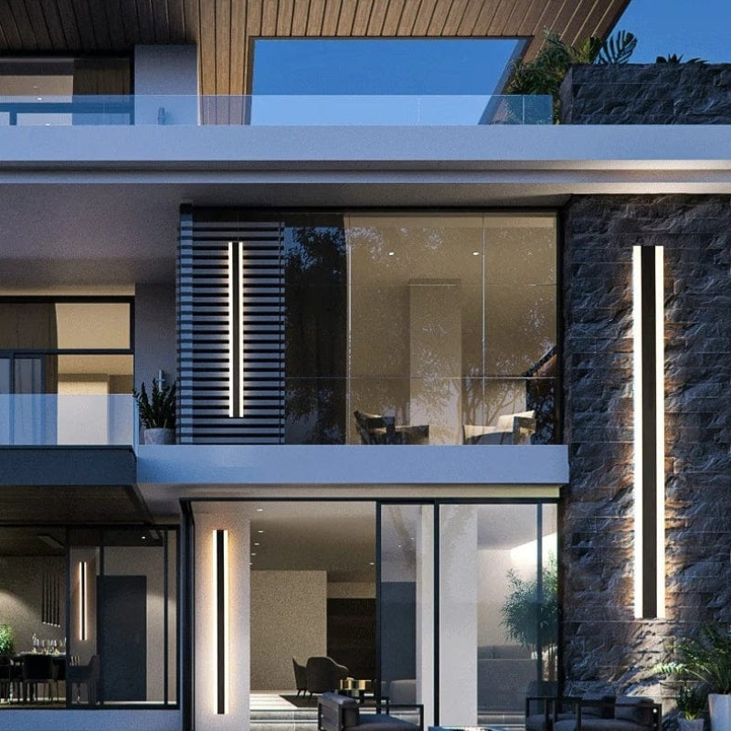 Skorter | Smart LED Outdoor Wall Light with Light Sensor – Remote Control & Dimmable Features