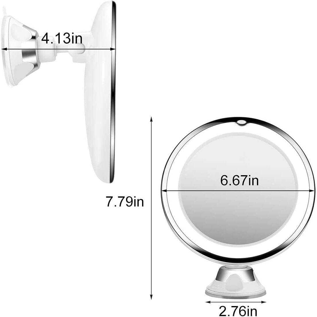 Skorter | 10X Magnifying Mirror with Light