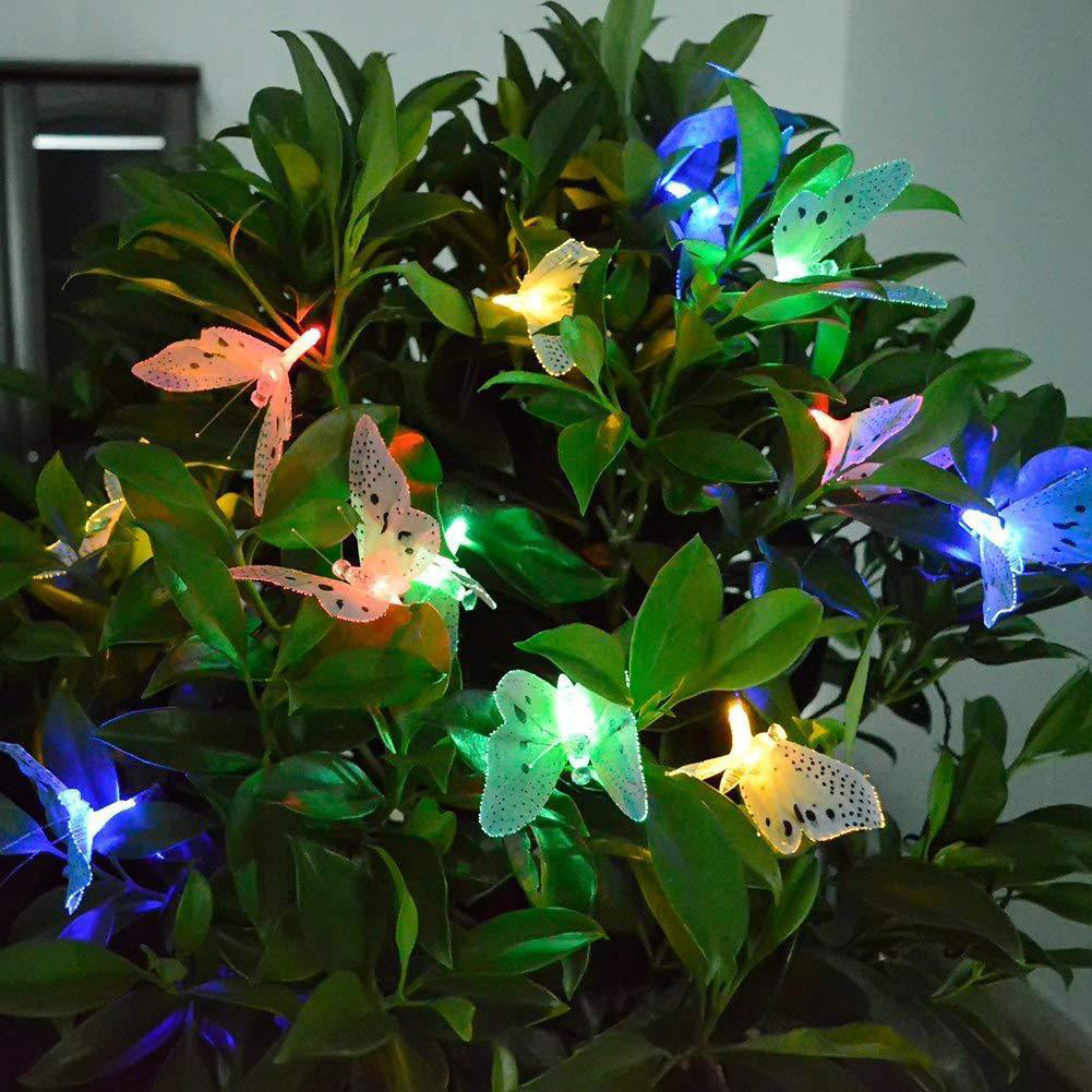 Skorter | Solar Butterfly 12/20 Lights LED Outdoor Waterproof String Lights