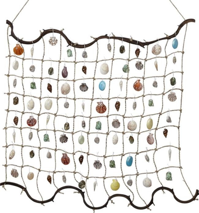 Skørter | Shell & Rope Wall Decoration